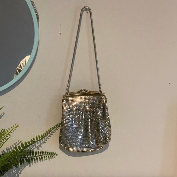 vintage chainmail purse